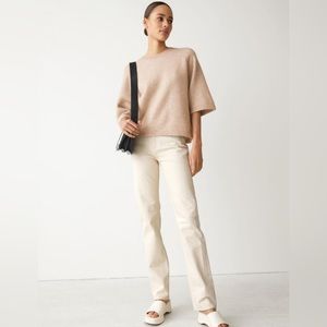 BLACK Alpaca Blend Sweater